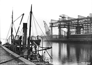 Queen's Island Shipyard from the Albert Quay Queen's Island Shipyard from the Albert Quay