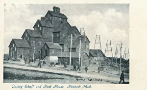 Quincy Copper Mine, Hancock, Michigan - Shaft No.2 Quincy Copper Mine, Hancock, Michigan - Shaft No.2