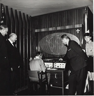 Radio equipment at Baden Powell House, London Radio equipment at Baden Powell House, London