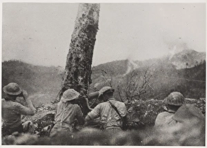 The RAF aiding Gurkhas during an attack on a hill near Palel The RAF aiding Gurkhas during an attack on a hill near Palel