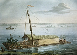 Raft of the Guayaquil seaside. Picture of the Raft of the Guayaquil seaside. Picture of the