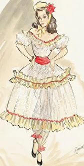 Hostesses Gallery: Rag Time - Murrays Cabaret Club costume design