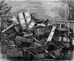 Riverbed Gallery: Rail Crash Near Belper