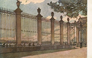 Railings of the Summer Garden, Saint Petersburg, Russia Railings of the Summer Garden, Saint Petersburg, Russia