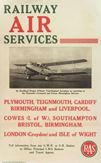 Cowes Gallery: Railway Air Services Poster