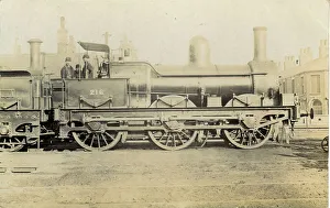 Railway Locomotive No 216 (MS&LR) - (Manchester, Sheffield and Lincolnshire Railway) Railway Locomotive No 216 (MS&LR) - (Manchester, Sheffield and Lincolnshire Railway)