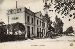 Guelma Gallery: Railway station building, Guelma, NE Algeria