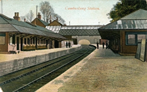 Railway Station, Cambuslang, Lanarkshire Railway Station, Cambuslang, Lanarkshire