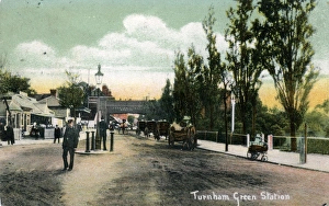 Railway Station, Turnham Green, MiddleseX Railway Station, Turnham Green, MiddleseX