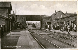 The Railway Station, Willington, County Durham The Railway Station, Willington, County Durham