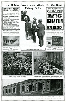Railway strike 1911: Affecting holiday crowds Railway strike 1911: Affecting holiday crowds