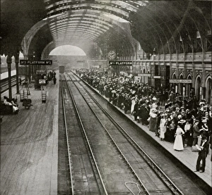 Railway strike 1911: Paddington Station Railway strike 1911: Paddington Station