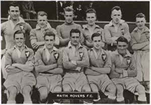 Football Gallery: Raith Rovers FC football team 1936