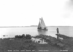 Sandy Gallery: Rams Island from Sandy Bay, Lough Neagh
