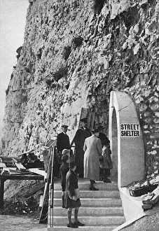 Tunnels Gallery: Ramsgate tunnels as air raid shelters, WWII