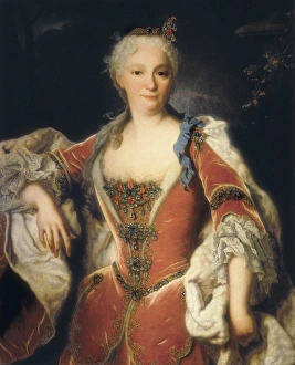 RANC, Jean (1674-1735). Elisabeth Farnese. 1720-1735 RANC, Jean (1674-1735). Elisabeth Farnese. 1720-1735
