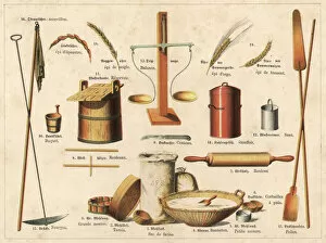 Bucket Gallery: Range of bakery tools and ingredients