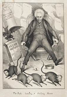The rats leaving a falling house The rats leaving a falling house