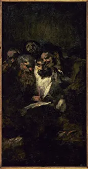 Contemporary Gallery: Reading, 1820-1823, by Francisco de Goya