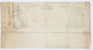 <b class=qtipBold><figcaption>Receipt</figcaption></b><br>Receipt confirming payment for a mahogany music chair manufactured by G.D. Fontaine, a cabinet maker and upholsterer in Covent Garden, London, dated 1805. Date: 1805<br><em>© The Geffrye Museum of the Home / Mary Evans Picture Library</em> Receipt