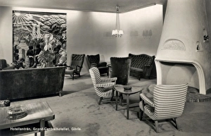 Reception Lounge, Grand Central Hotel, Gefle (Gavle), Sweden Reception Lounge, Grand Central Hotel, Gefle (Gavle), Sweden