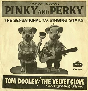 Record Sleeve, Pinky and Perky