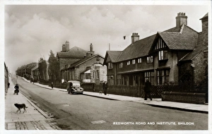 Redworth Road & Institute, Shildon, County Durham Redworth Road & Institute, Shildon, County Durham