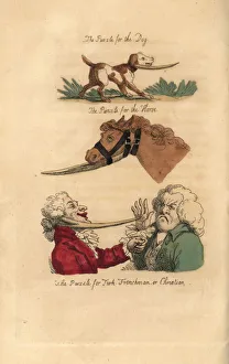 Regency designs for wooden chin pieces for falling animals Regency designs for wooden chin pieces for falling animals