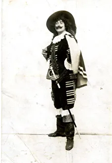 Reginald Jecks, performer, as the Laughing Cavalier Reginald Jecks, performer, as the Laughing Cavalier
