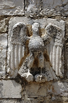 Relief with an eagle. Mesopotam. Albania Relief with an eagle. Mesopotam. Albania