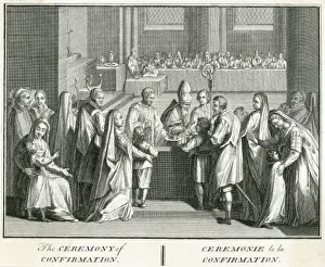 Confirmation Print - French Catholic Child