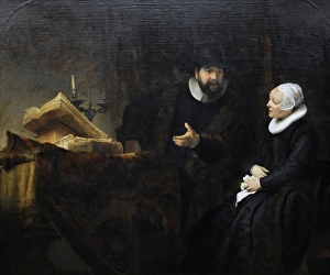Rembrandt Harmenszoon van Rijn (1606-1669). The Mennonite Pr Rembrandt Harmenszoon van Rijn (1606-1669). The Mennonite Pr