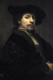 Rembrant (1606-1669). Dutch painter. Selft portrait at age o Rembrant (1606-1669). Dutch painter. Selft portrait at age o