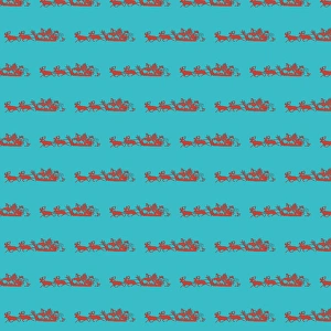 Repeating Pattern - Father Christmas and Reindeer Repeating Pattern - Father Christmas and Reindeer