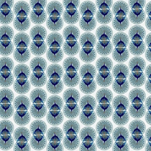 <b class=qtipBold><figcaption>Repeating Pattern - peacocks, white</figcaption></b><br>Repeating Pattern - peacocks (with white background). *PLEASE NOTE that the magnifying glass is solely to show the detail of the repeating pattern and will not feature on the final file.*<br><em>© Mary Evans Picture Library</em> Repeating Pattern - peacocks, white