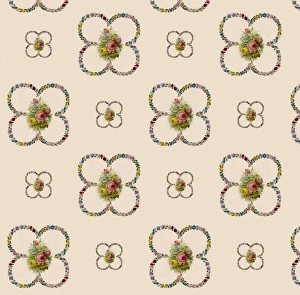<b class=qtipBold><figcaption>Repeating Pattern - Roses</figcaption></b><br>Repeating Pattern - Roses. *PLEASE NOTE that the magnifying glass is solely to show the detail of the repeating pattern and will not feature on the final file.*<br><em>© Mary Evans Picture Library</em> Repeating Pattern - Roses