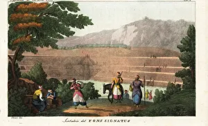 Reservoir of the Sealed Fountain near Bethlehem, 1800s Reservoir of the Sealed Fountain near Bethlehem, 1800s