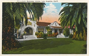 Residence of Jack Dempsey, Los Angeles, USA Residence of Jack Dempsey, Los Angeles, USA