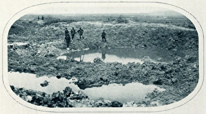 Results of British mines and guns on the Somme Results of British mines and guns on the Somme