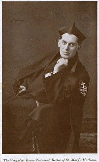 Rector Gallery: The Very Rev Bruno Townsend, Roman Catholic rector