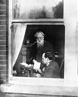 Rev. William Booth in his study, 1906 Rev. William Booth in his study, 1906