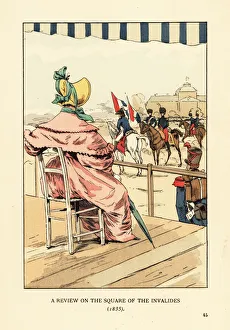 Review Gallery: A review on the Square of the Invalides, 1835