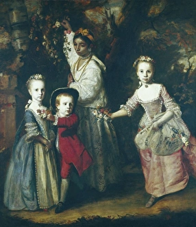 1723 Gallery: REYNOLDS, Sir Joshua. Edward Holdens sons