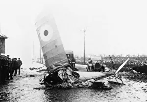 Incidents Gallery: Rfc 1 Squadron Morane-Soulnier Ms-5 Type N Bullet Crashe?