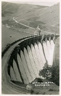 Rhayader, Wales - Craig-y-alt-Goch dam Rhayader, Wales - Craig-y-alt-Goch dam