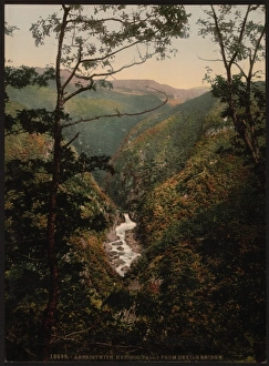 Rheidol Falls, from Devils Bridge, Aberystwith, Wales Rheidol Falls, from Devils Bridge, Aberystwith, Wales