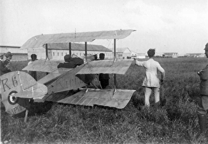 <b class=qtipBold><figcaption>Ricci R6 Triplane</figcaption></b><br>Ricci R6 Triplane. Date:<br><em>© The Royal Aeronautical Society (National Aerospace Library) / Mary Evans Picture Library</em> Ricci R6 Triplane