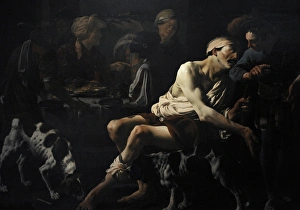 The Rich Man and the Poor Lazarus, 1625, by Hendrick ter Bru The Rich Man and the Poor Lazarus, 1625, by Hendrick ter Bru