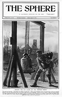 Ringing the gas alarm on the Western Front by Philip Dadd Ringing the gas alarm on the Western Front by Philip Dadd