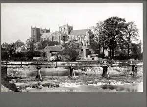 Ripon Gallery: Ripon Cathedral viewed from the river